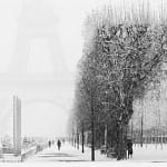 paris im schnee