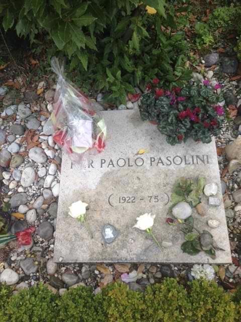 Pier Paolo Pasolini Grab