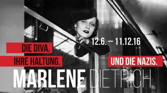 „Marlene Dietrich. Die Diva. Ihre Haltung. Und die Nazis“. Ausstellung in Oberhausen