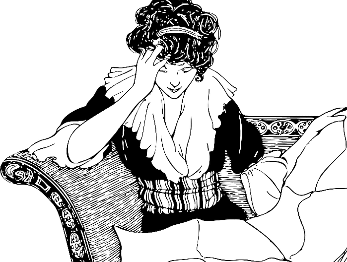 woman-frau-lesen-reading-newspaper-zeitung