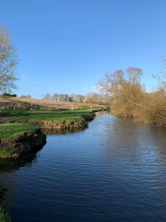 Grantchester Rupert Brooke Flusslauf Cam